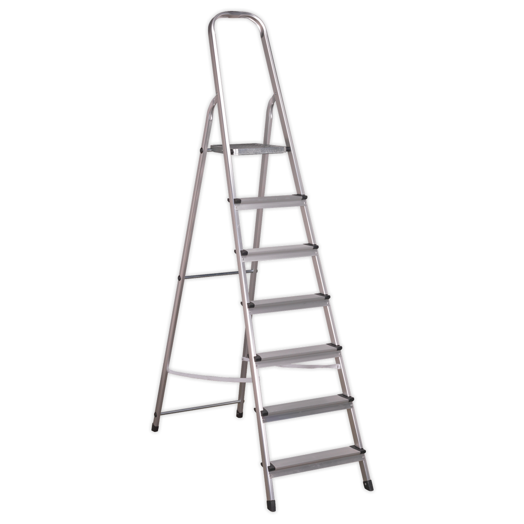 Aluminium Step Ladder 7-Tread - EN 131 ASL7