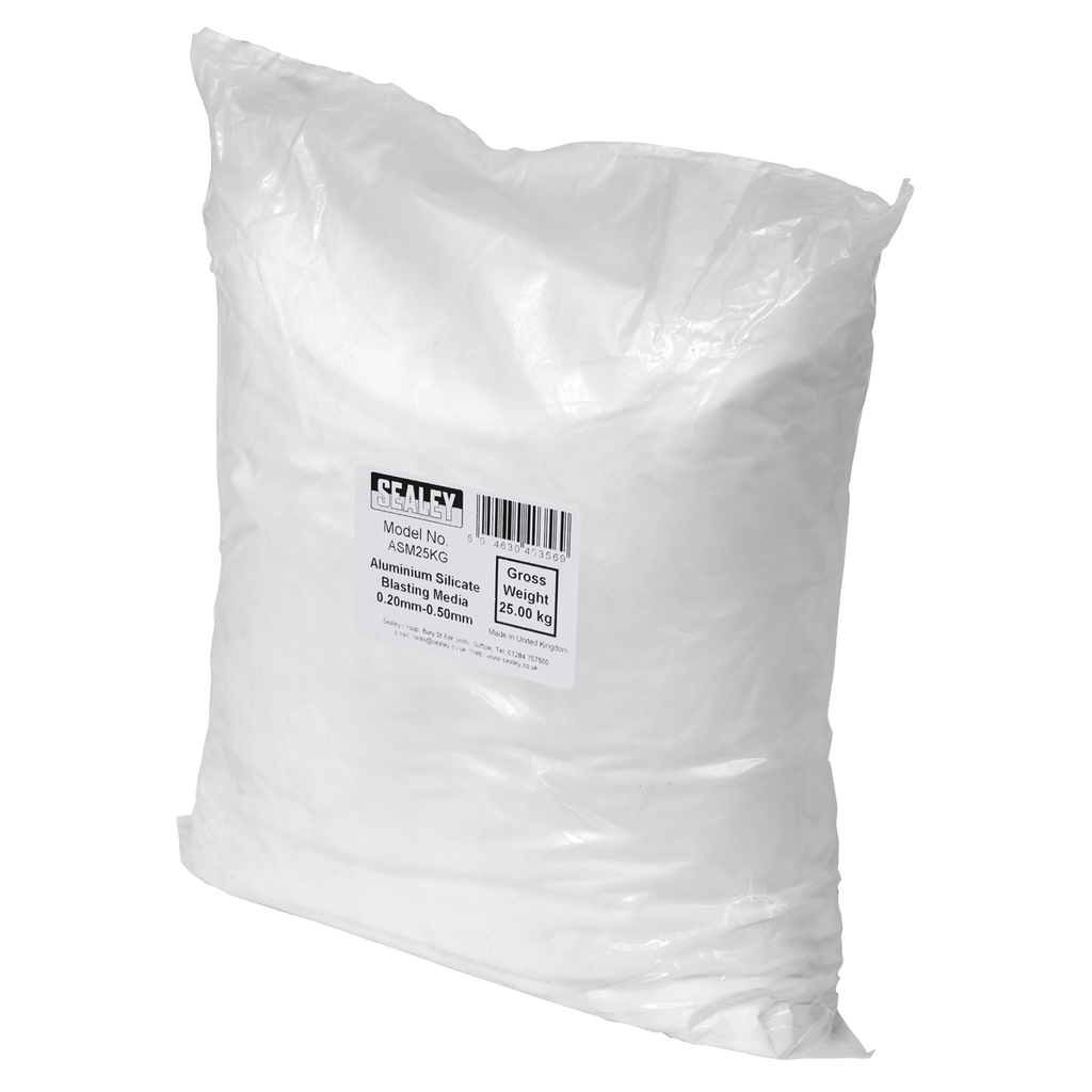 Aluminium Silicate Blasting Media 0.20-0.50mm ASM25KG