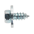 Zinc Plated Acme Screw with Captive Washer M12 x 1/2" - Pack of 50 ASW121