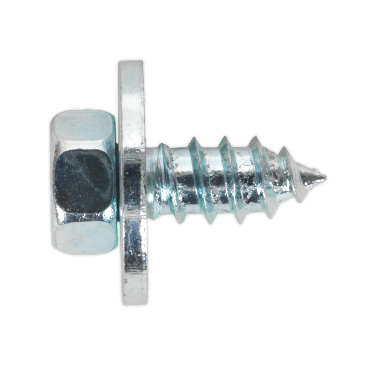 Zinc Plated Acme Screw with Captive Washer M12 x 1/2" - Pack of 50 ASW121