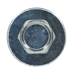 Zinc Plated Acme Screw with Captive Washer M12 x 1/2" - Pack of 50 ASW121