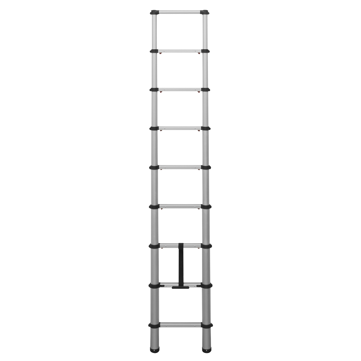 Aluminium Professional Telescopic Ladder 9-Tread - EN 131 ATL09