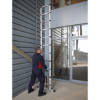 Aluminium Professional Telescopic Ladder 11-Tread - EN 131 ATL11