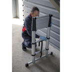 Aluminium Professional Telescopic Ladder 11-Tread - EN 131 ATL11