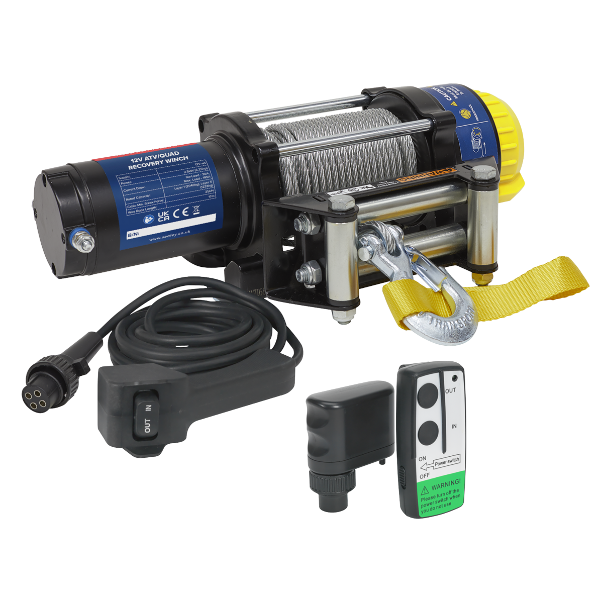 Wireless Winch ATV2040 Combo Kit ATV2040KIT