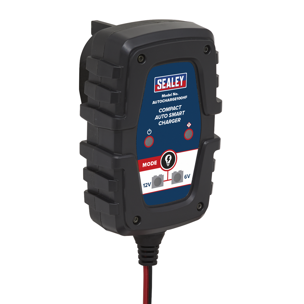 6/12V Compact Smart Trickle Charger & Maintainer 1A AUTOCHARGE100HF