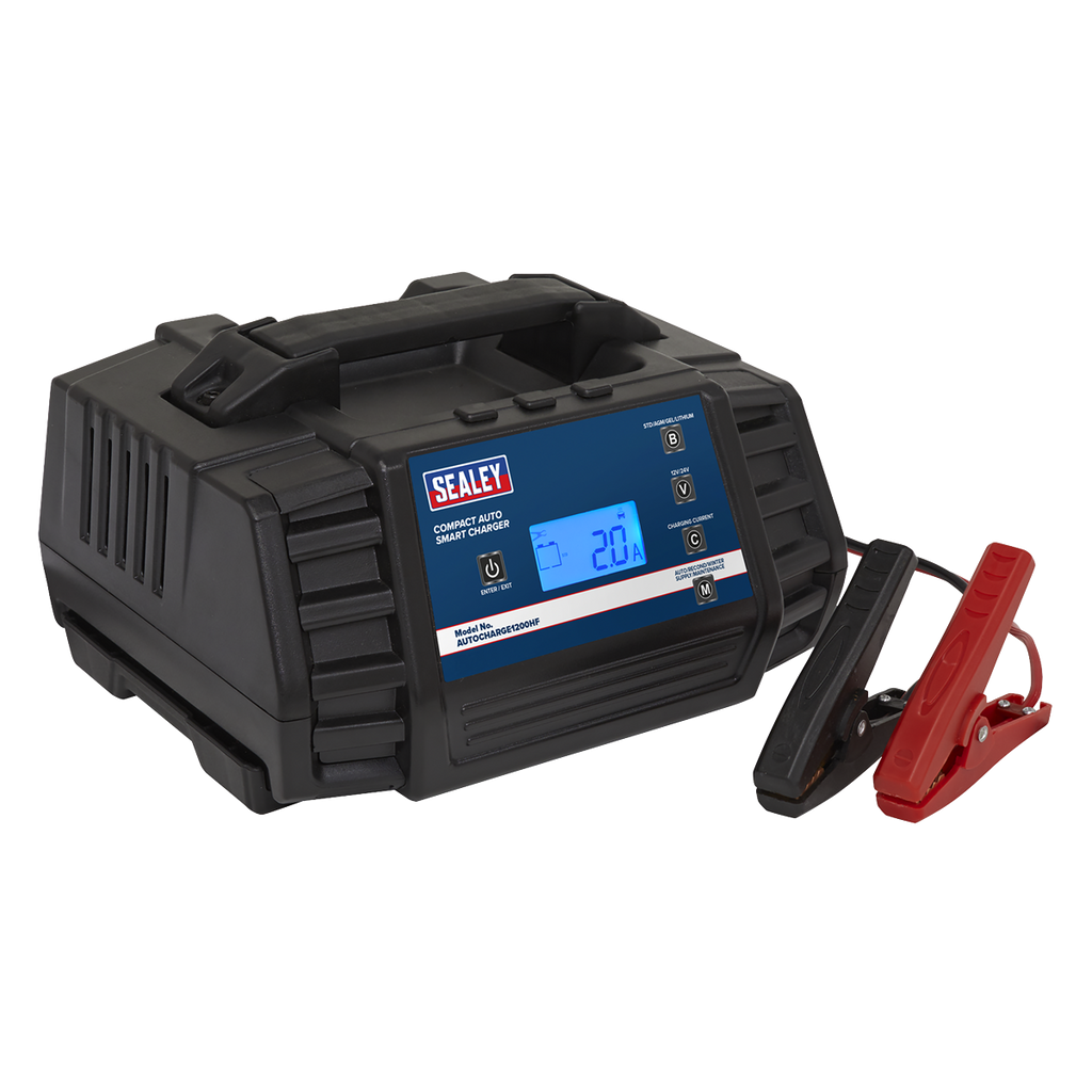 12/24V Compact Auto Smart Charger & Maintainer 12A AUTOCHARGE1200HF