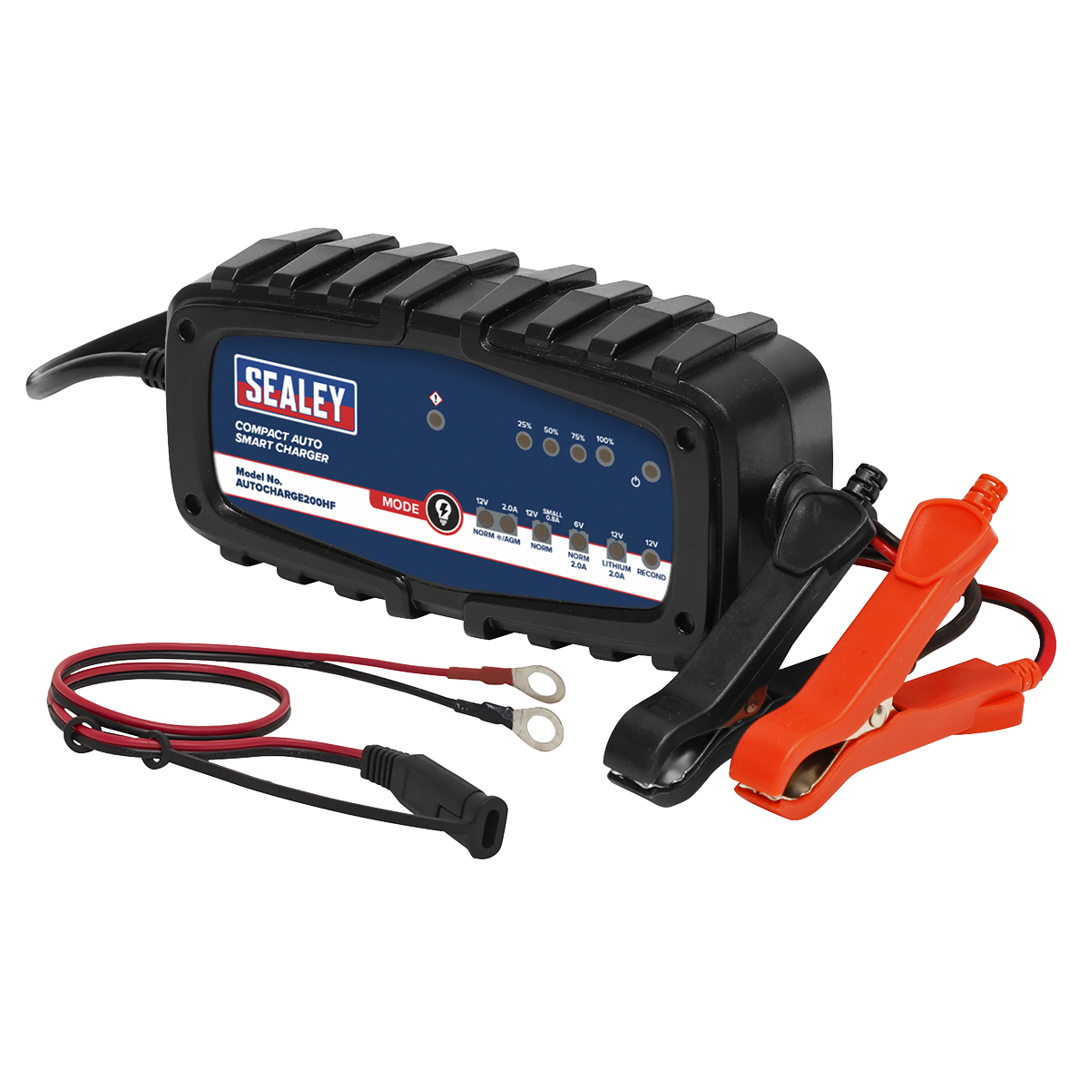 6/12V Compact Auto Smart Charger & Maintainer 2A AUTOCHARGE200HF