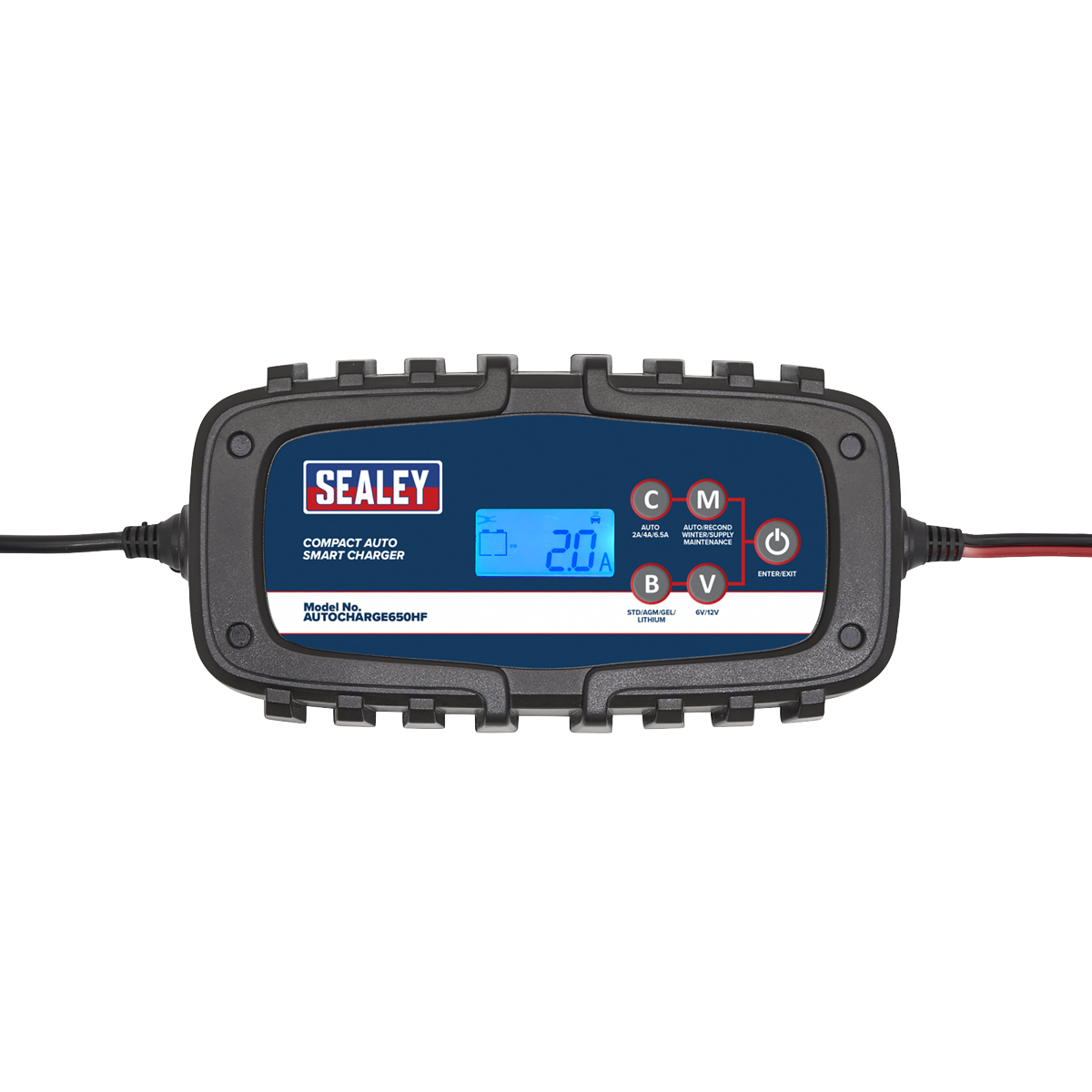 6/12V Compact Auto Smart Charger & Maintainer 6.5A AUTOCHARGE650HF