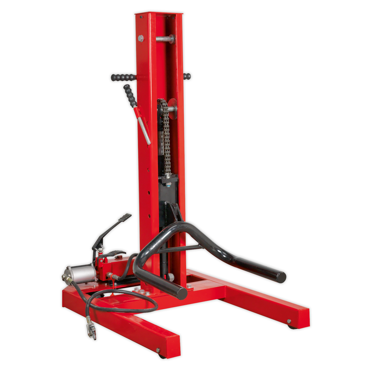 Air/Hydraulic Vehicle Lift with Foot Pedal 1.5 Tonne AVR1500FP