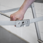 Aluminium Industrial Step Ladder 10-Tread - EN 131 AXL10