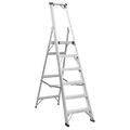 Aluminium Industrial Step Ladder 6-Tread - EN 131 AXL6