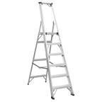 Aluminium Industrial Step Ladder 6-Tread - EN 131 AXL6