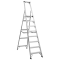 Aluminium Industrial Step Ladder 8-Tread -EN 131 AXL8