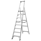 Aluminium Industrial Step Ladder 8-Tread -EN 131 AXL8