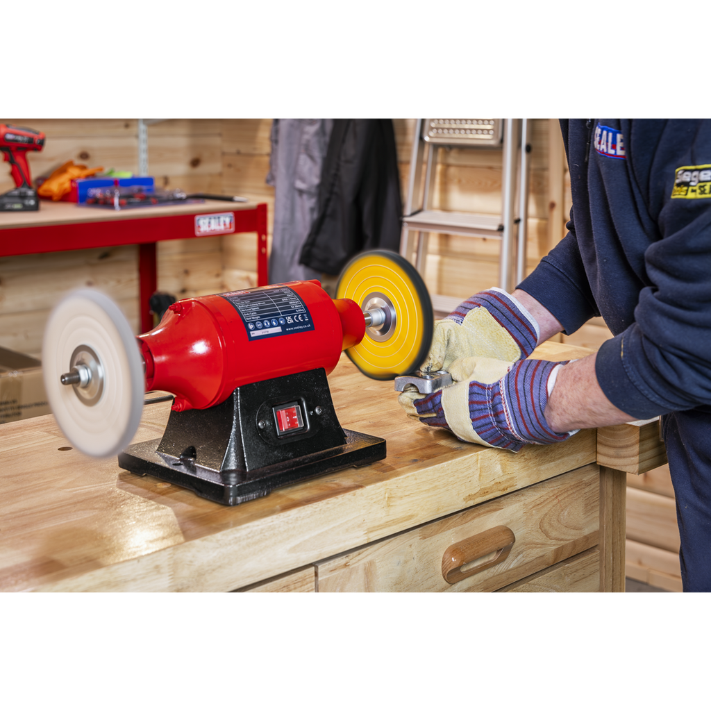 150mm Bench Mounting Buffer/Polisher 370W/230V BB1502
