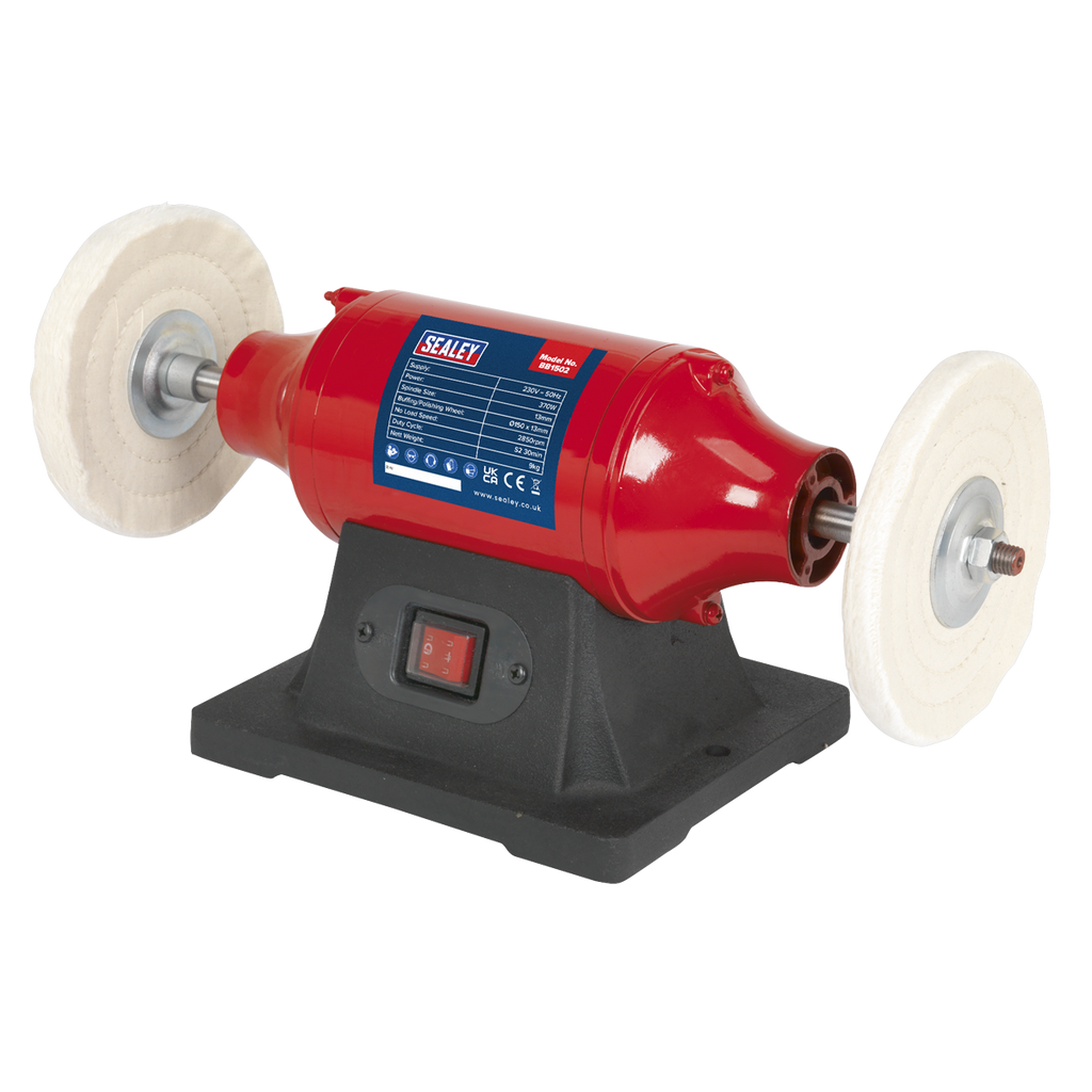 150mm Bench Mounting Buffer/Polisher 370W/230V BB1502