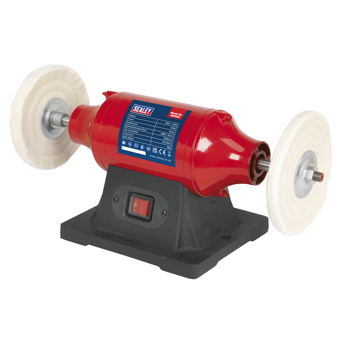 150mm Bench Mounting Buffer/Polisher 370W/230V BB1502