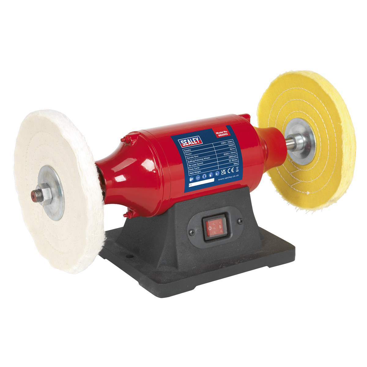 200mm Bench Mounting Buffer Polisher 550W/230V BB2002