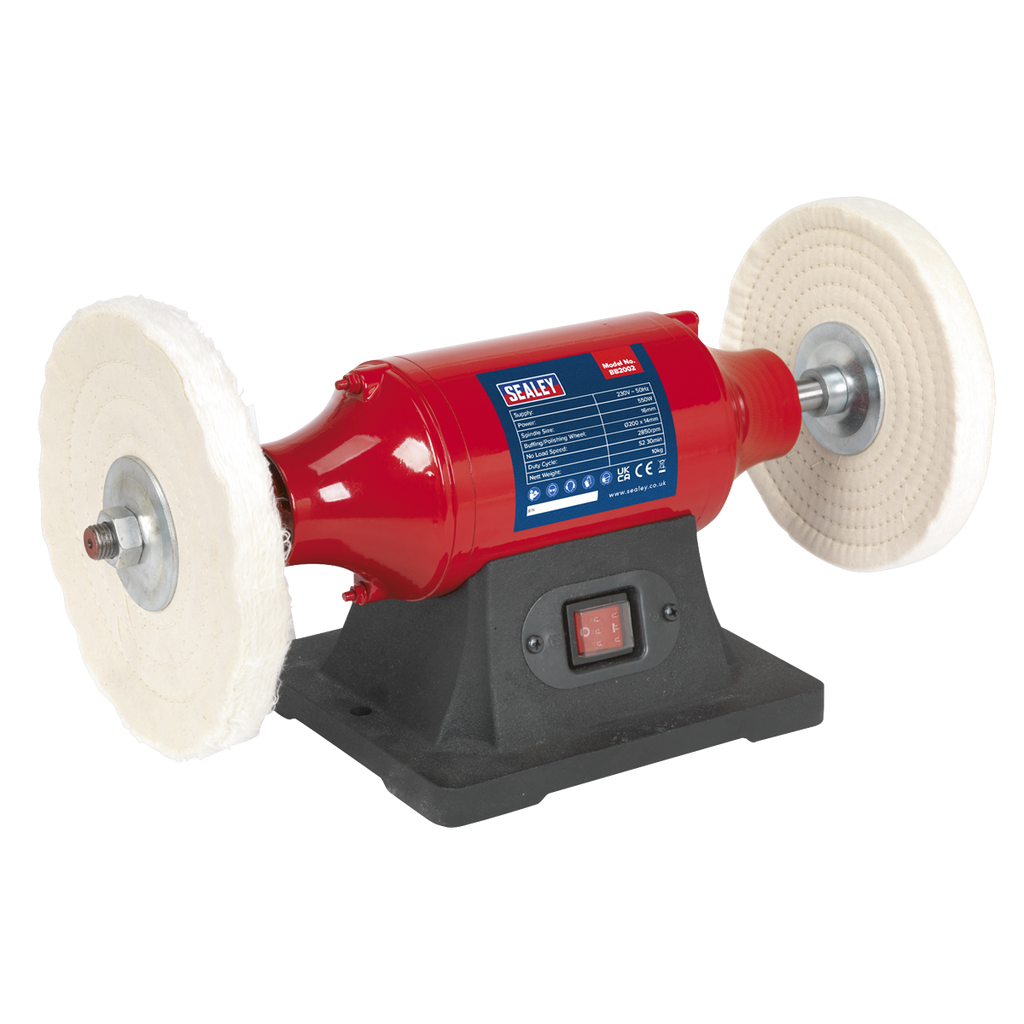 200mm Bench Mounting Buffer Polisher 550W/230V BB2002