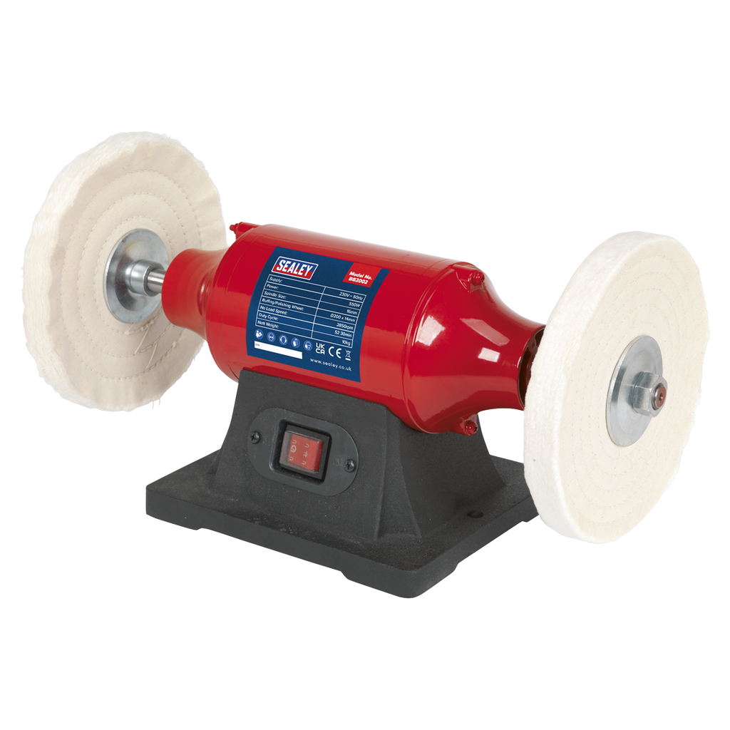 200mm Bench Mounting Buffer Polisher 550W/230V BB2002