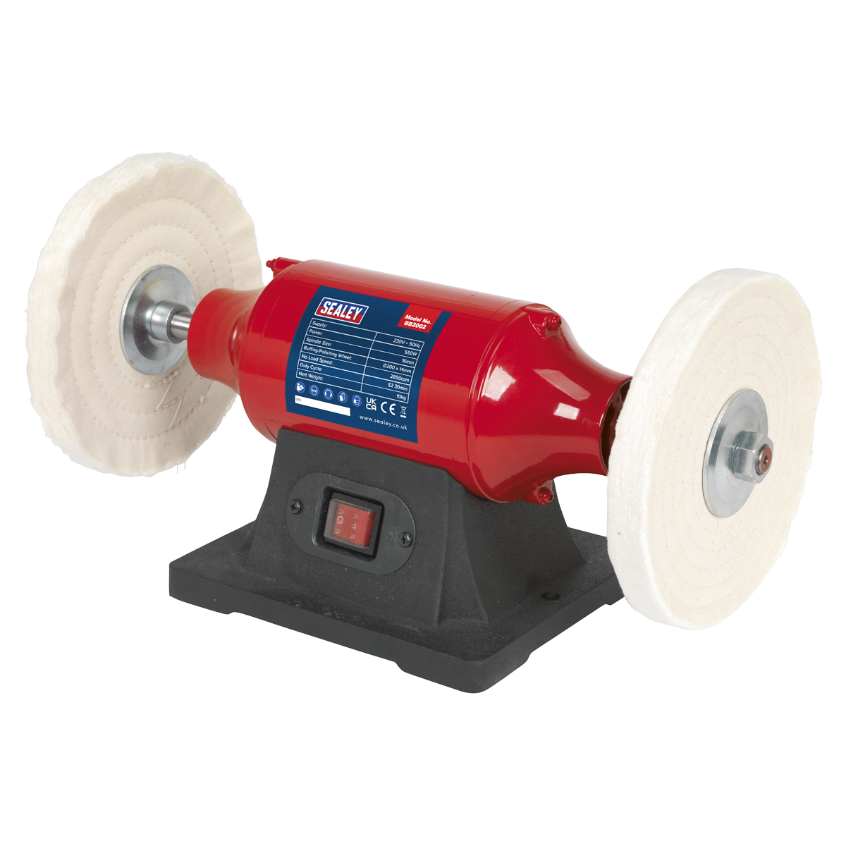 200mm Bench Mounting Buffer Polisher 550W/230V BB2002