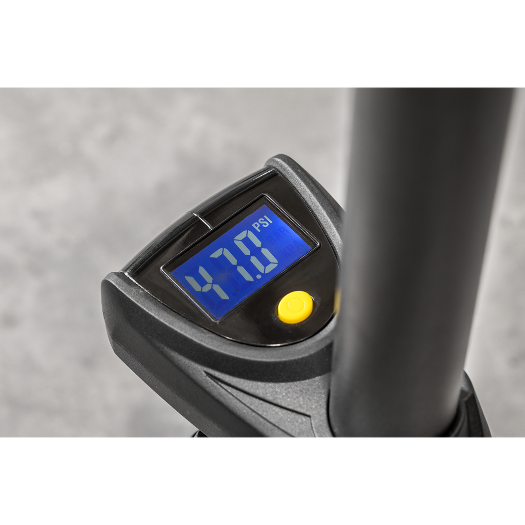 Track Pump with Digital Gauge BC115D