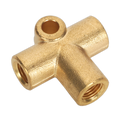 3-Way Brake Tube Connector 3/8"UNF x 24tpi BC38243WAY