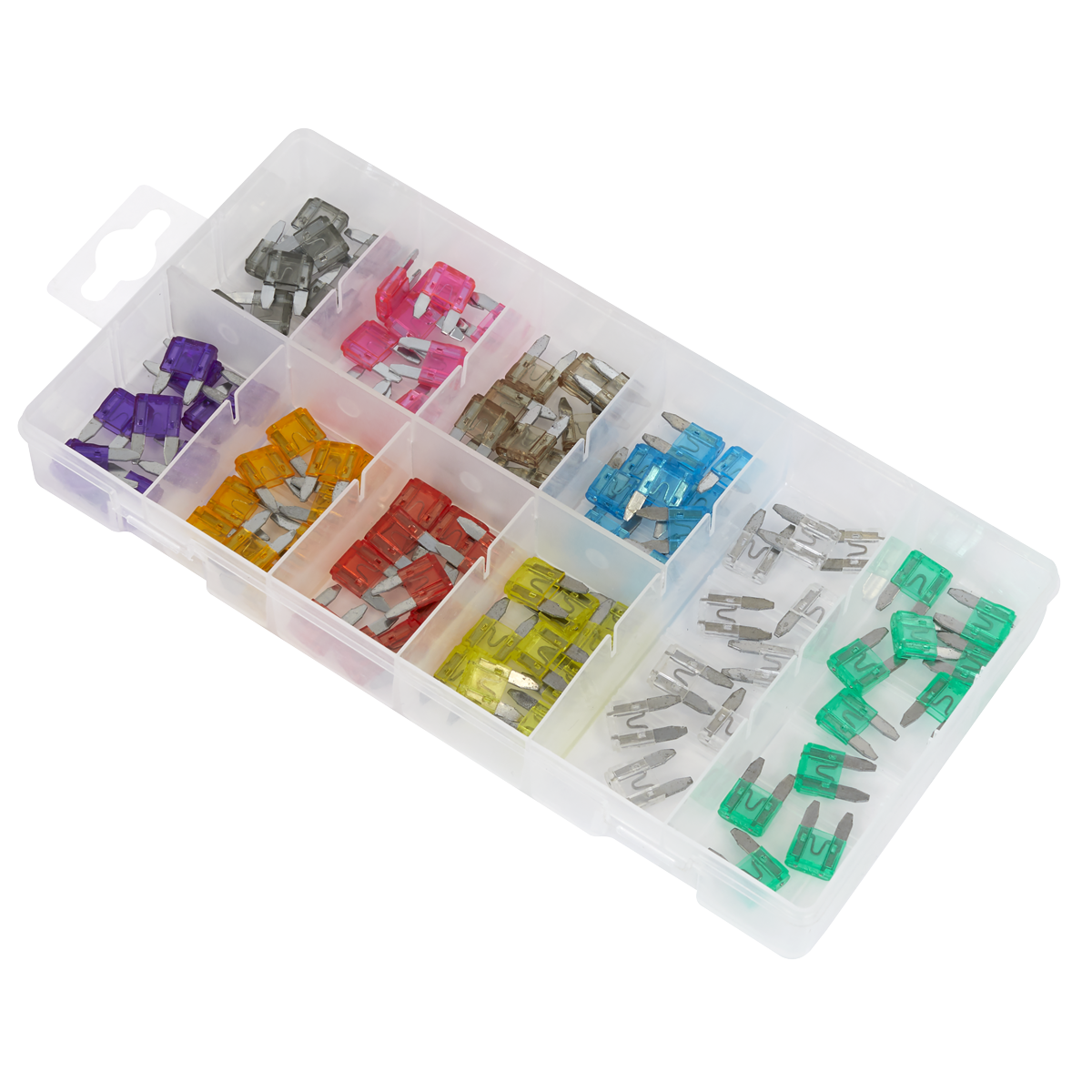 Automotive MINI Blade Fuse Assortment 100pc BCF100