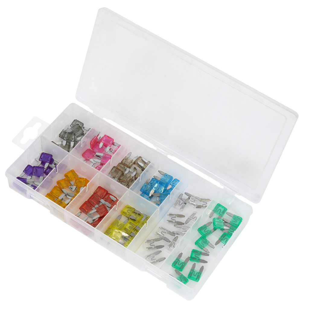 Automotive MINI Blade Fuse Assortment 100pc BCF100