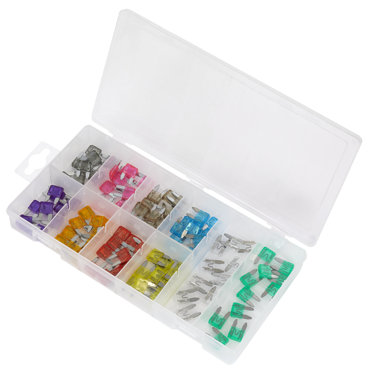 Automotive MINI Blade Fuse Assortment 100pc BCF100