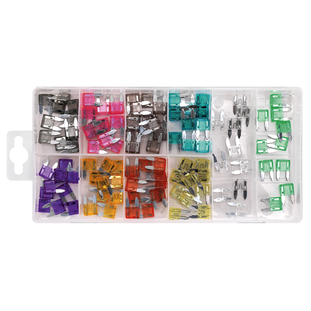 Automotive MINI Blade Fuse Assortment 100pc BCF100