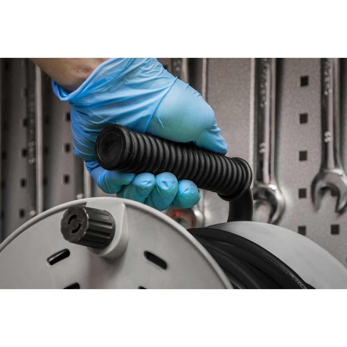 50m Cable Reel with Thermal Trip 4 x 230V BCR50