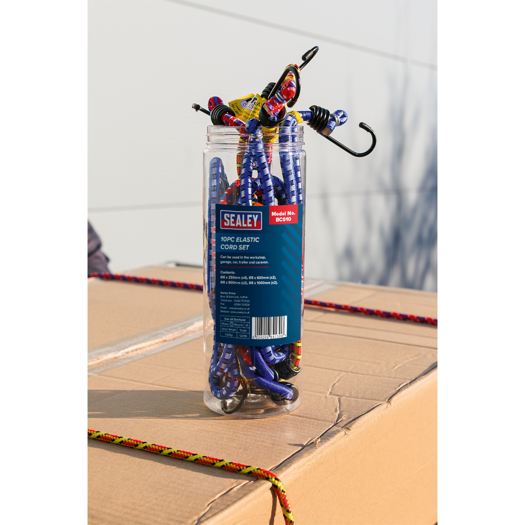 Bungee Cord Set 10pc BCS10