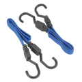 Flat Bungee Cord Set 460mm 2pc BCS15