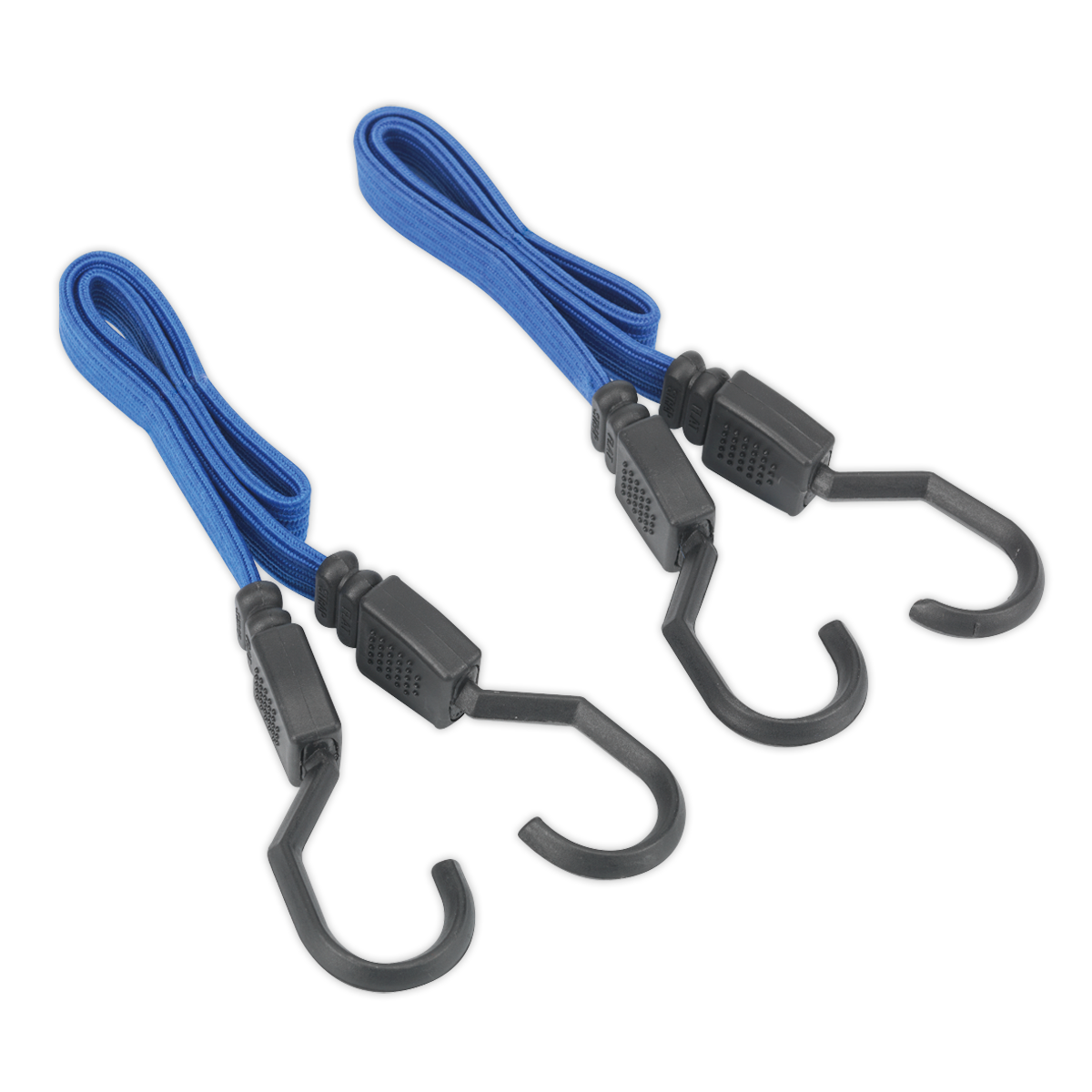 Flat Bungee Cord Set 460mm 2pc BCS15