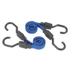 Flat Bungee Cord Set 460mm 2pc BCS15