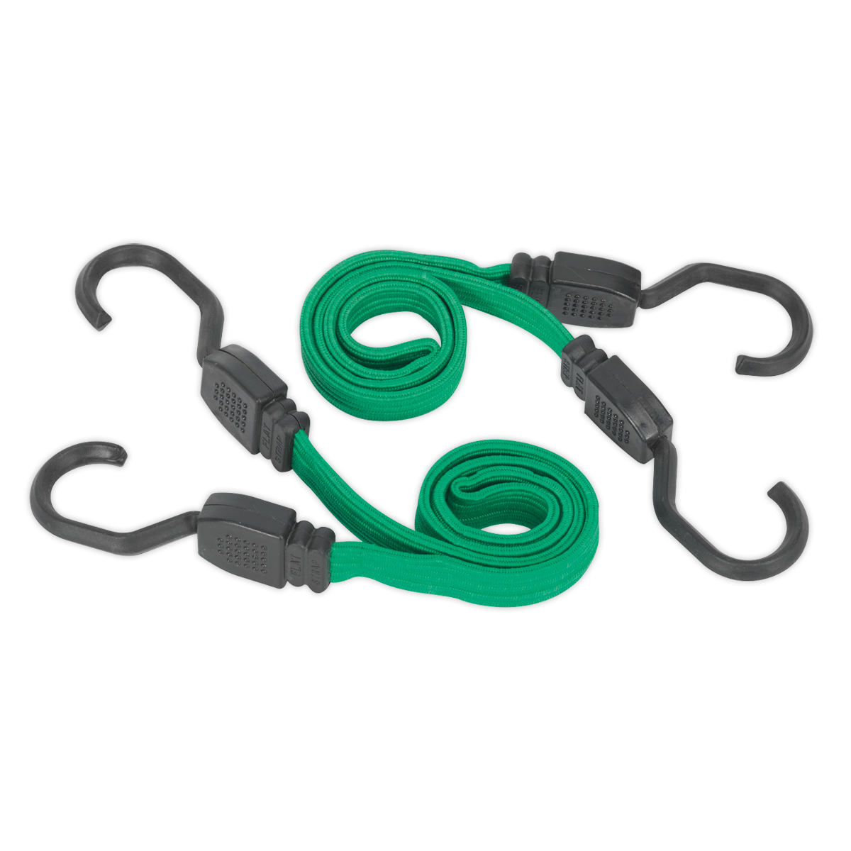 Flat Bungee Cord Set 610mm 2pc BCS16