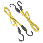 Flat Bungee Cord Set 910mm 2pc BCS18