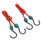 Bungee Cord Set 760mm 2pc BCS22