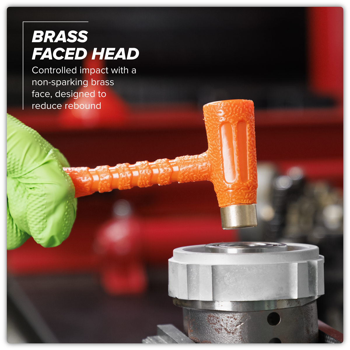 Brass Faced Dead Blow Hammer 12oz BFH12