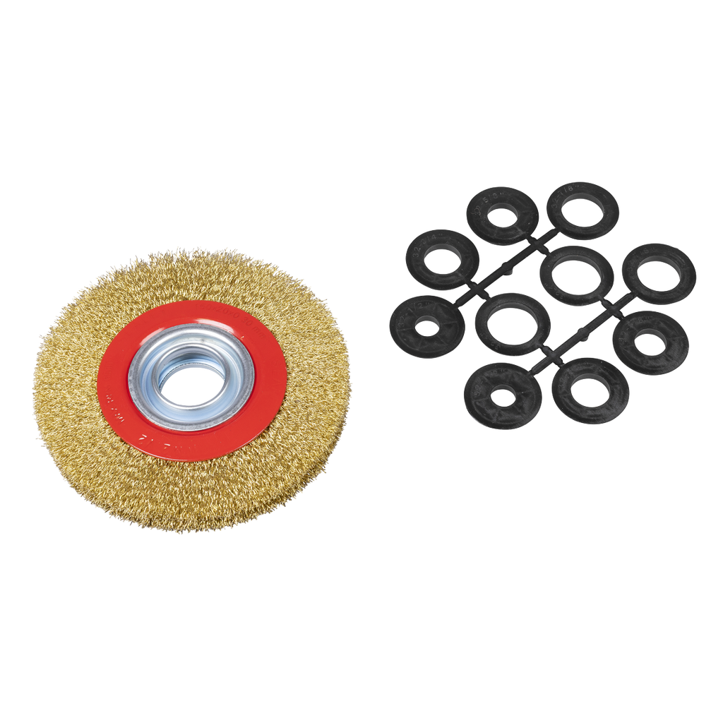 150 x 20mm Crimped Wide Wire Wheel 32mm Bore BG150/WW2