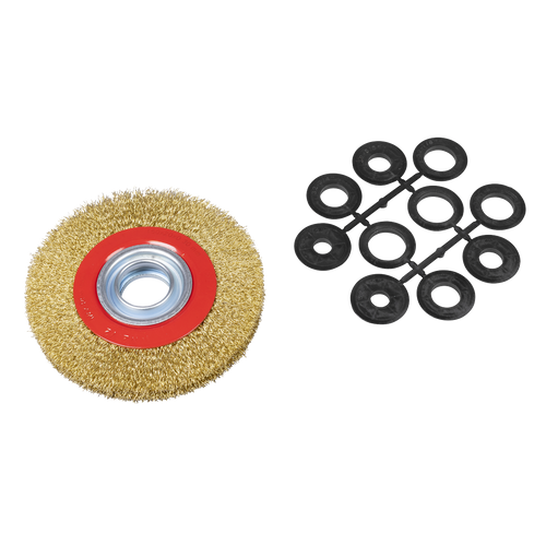 150 x 20mm Crimped Wide Wire Wheel 32mm Bore BG150/WW2