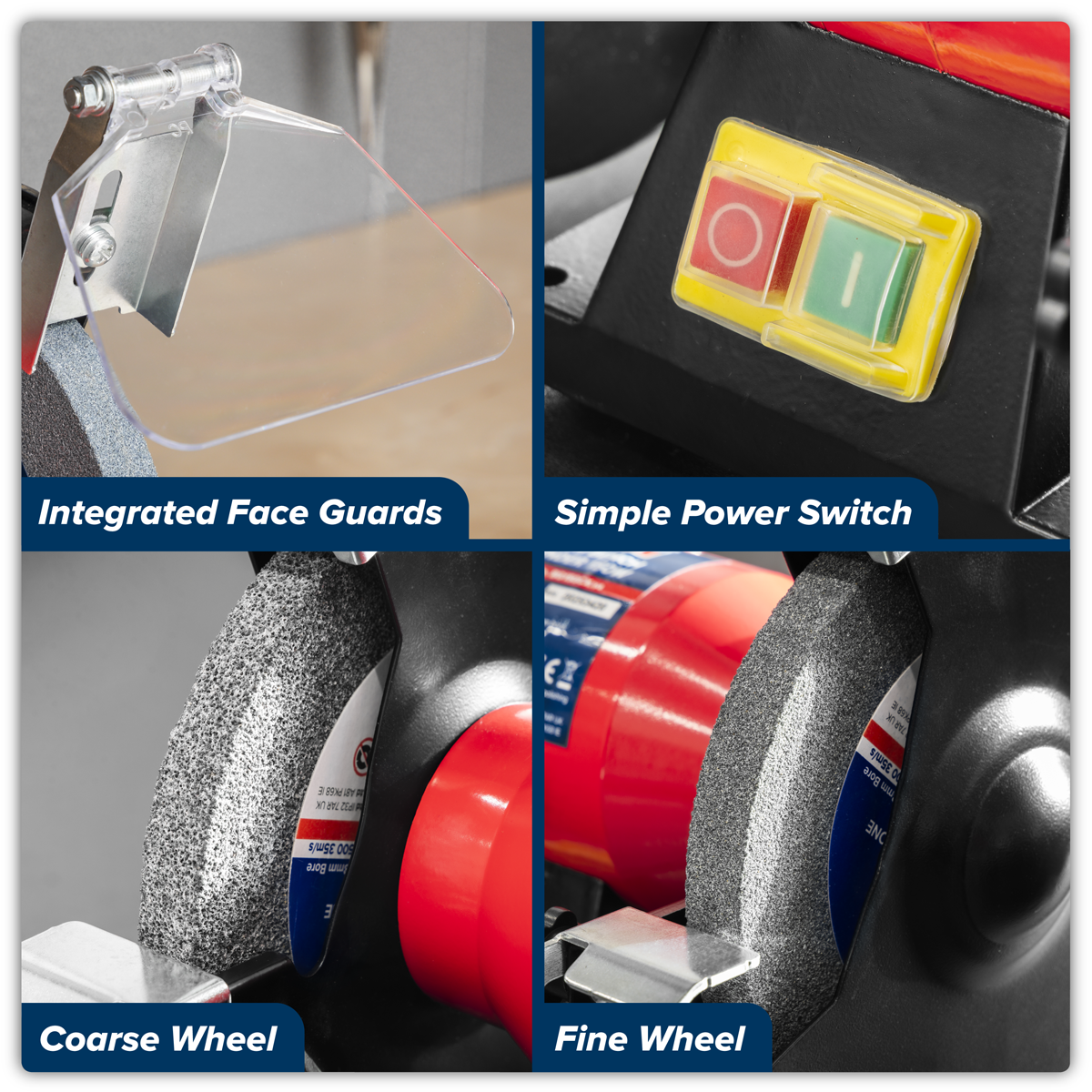 150mm Bench Grinder 150W/230V BG150CX