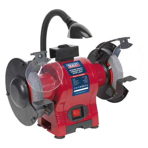 150mm Bench Grinder with Worklight 250W/230V BG150WL