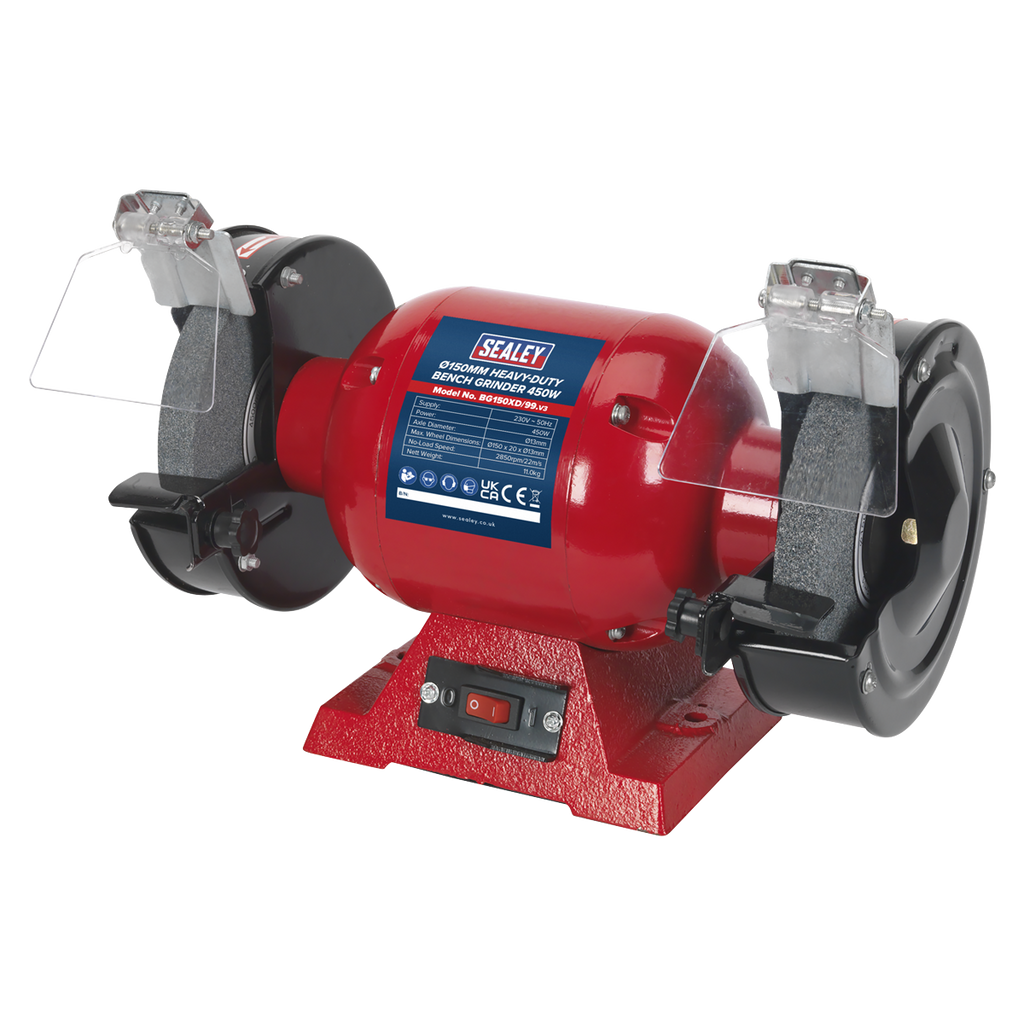 Heavy-Duty 150mm Bench Grinder 450W/230V BG150XD/99