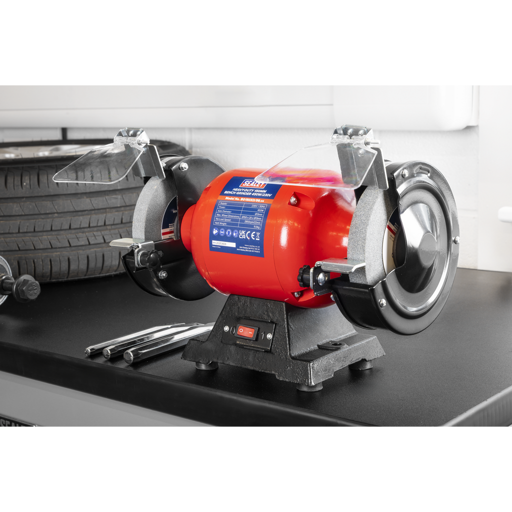 150mm Heavy-Duty Bench Grinder 450W/230V BG150XD/99