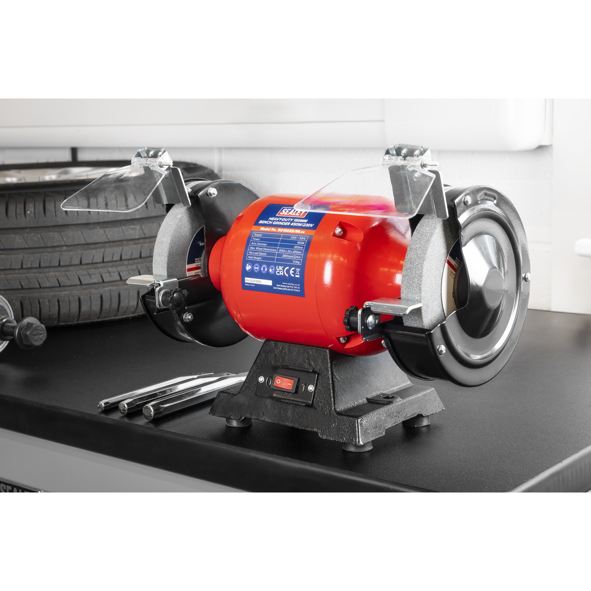 150mm Heavy-Duty Bench Grinder 450W/230V BG150XD/99