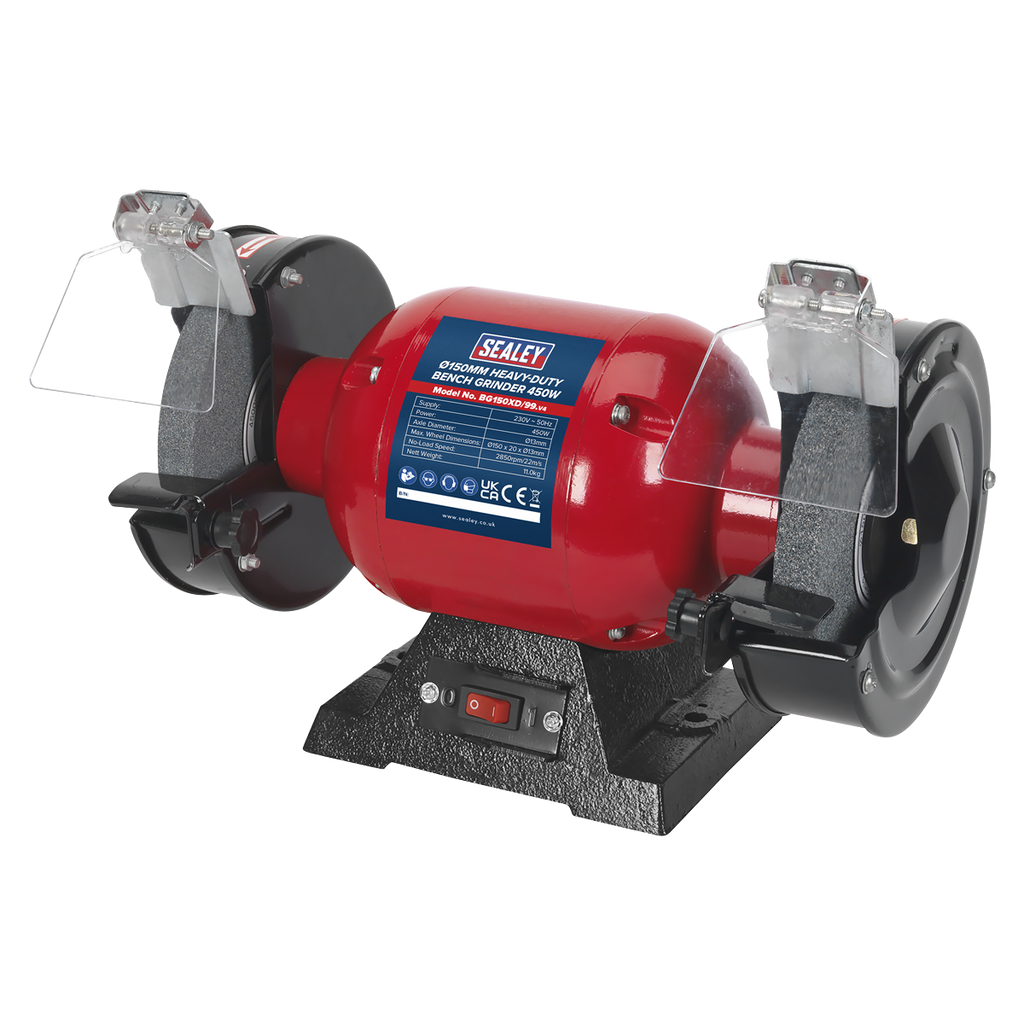 150mm Heavy-Duty Bench Grinder 450W/230V BG150XD/99