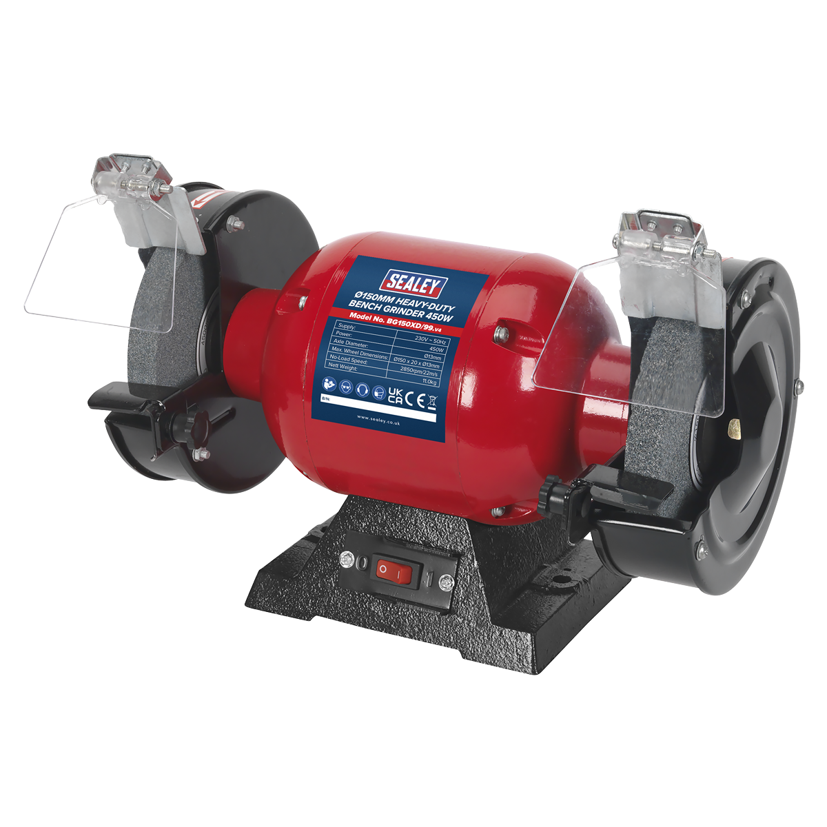 150mm Heavy-Duty Bench Grinder 450W/230V BG150XD/99
